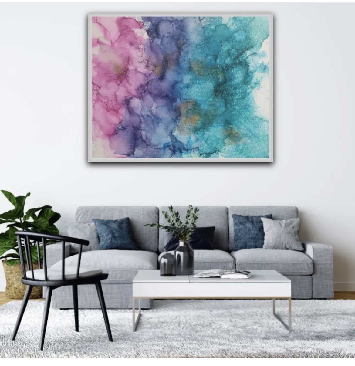 Chromatography Dreams Fluid Painting